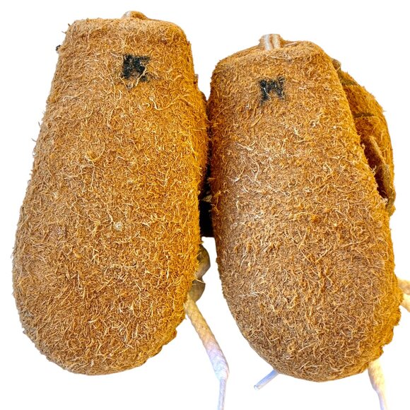 Genuine Buffalo Leather Baby Infant Moccasin Booties size 1 - 0-3 months NEW USA - Picture 6 of 16